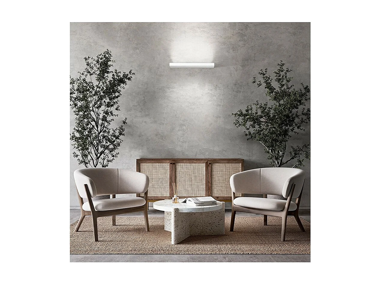 Applique LED BED en aluminium 16W 28 cm Bianca Perenz