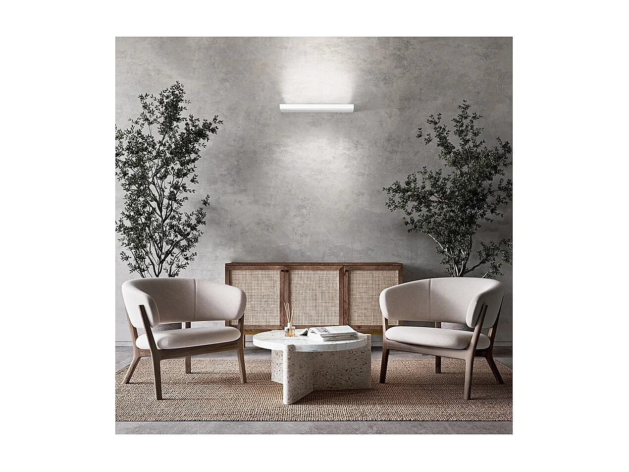 Applique LED BED en aluminium 16W 28 cm Bianca Perenz