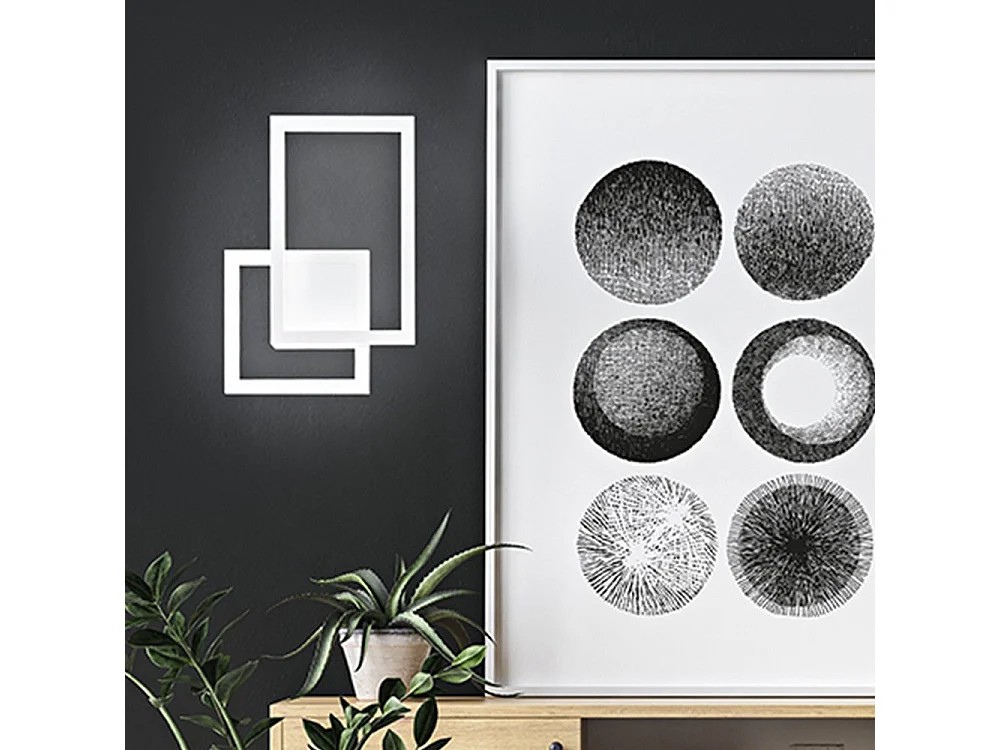 LED-Wandleuchte Kreuz Weiß 6598 B CT PERENZ