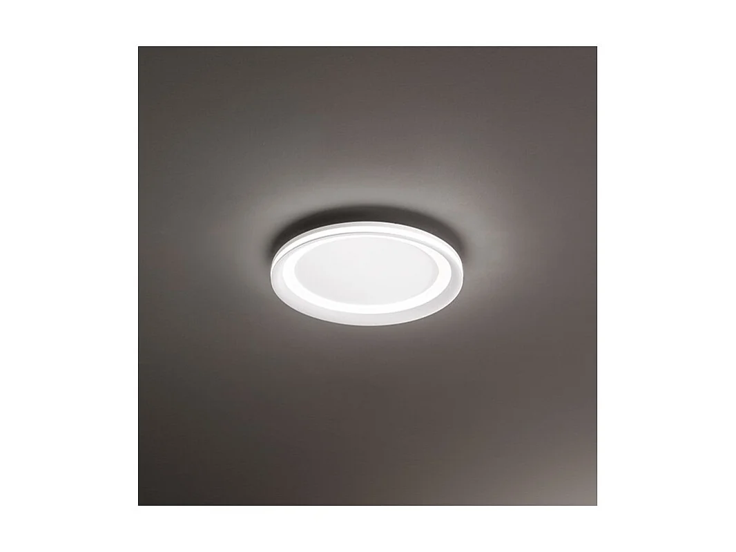 Lampa sufitowa LED Perenz EDGE White 38W w kolorze aluminiowym