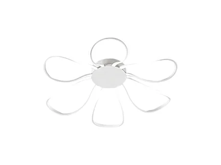 Weiße Blossom LED-Deckenleuchte 6612 B LC PERENZ