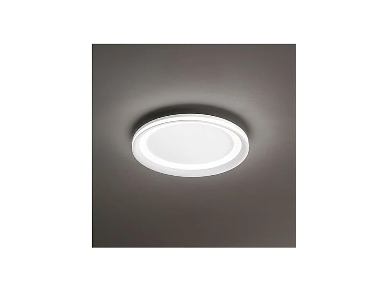 Plafonnier LED EDGE Blanc mat 66W Perenz en aluminium