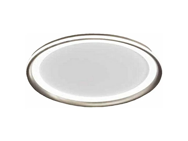Plafonnier LED EDGE Gris Titane 38W Perenz en aluminium