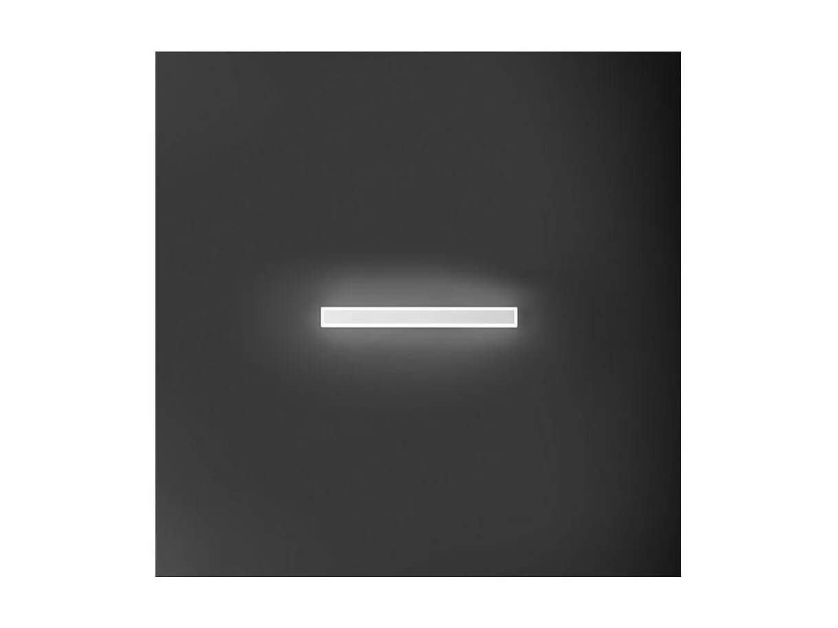 WALLY LED-Wandleuchte aus Aluminium 19W 3000K Perenz 82,5 cm Weiß