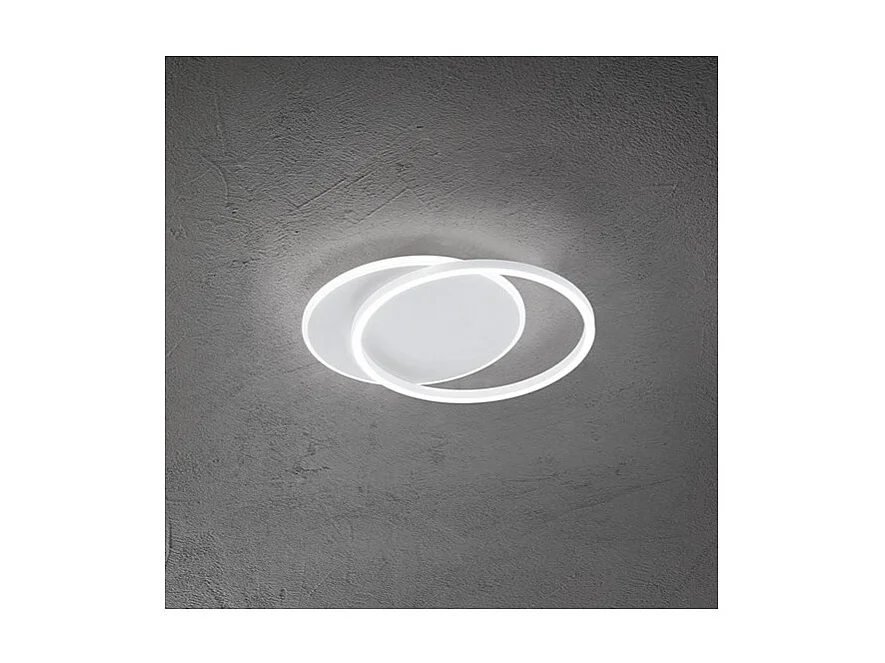 ORBIT Lampa sufitowa LED Matowa Biała 43W Perenz w aluminium