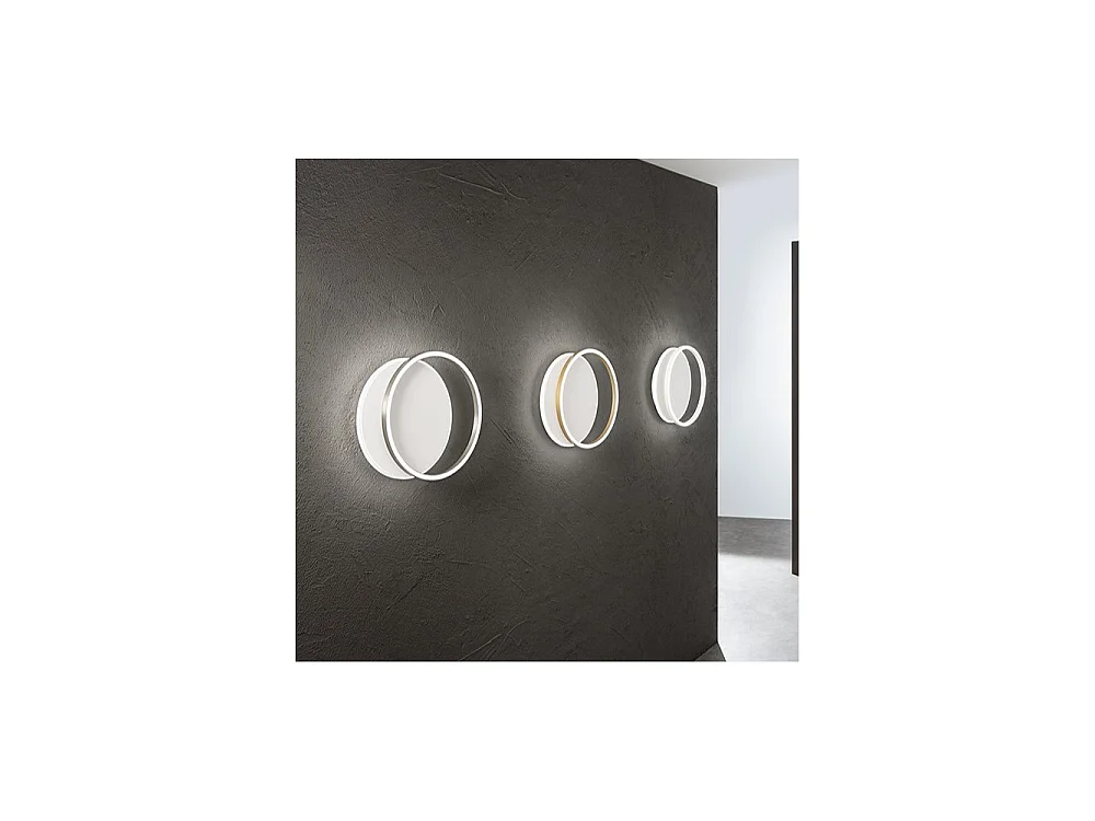 ORBIT LED Deckenleuchte Mattweiß 43W Perenz aus Aluminium