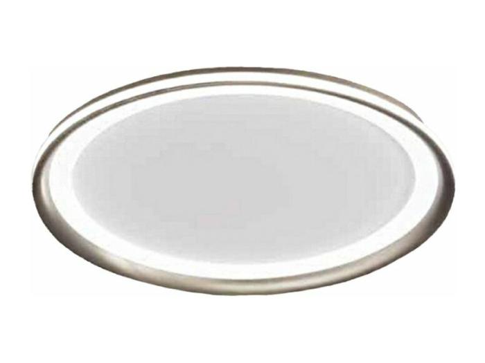 Plafón LED EDGE Gris titanio 66W Perenz en aluminio