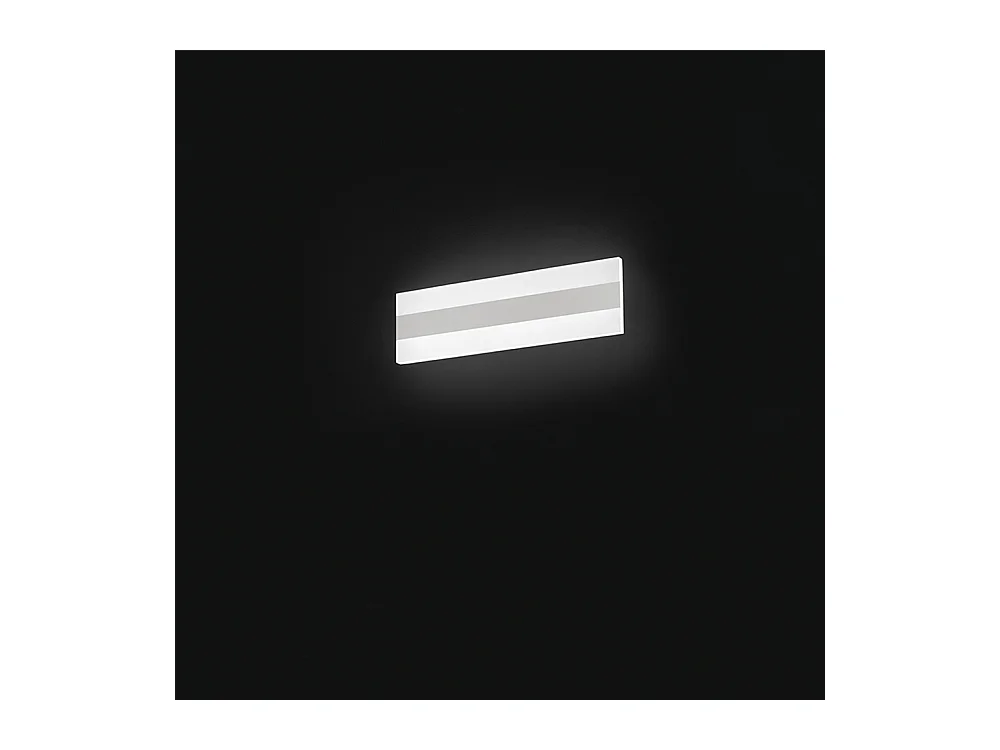 LED-Wandleuchte aus Metall und Plexiglas 25W 35CM 6366 B 4000K