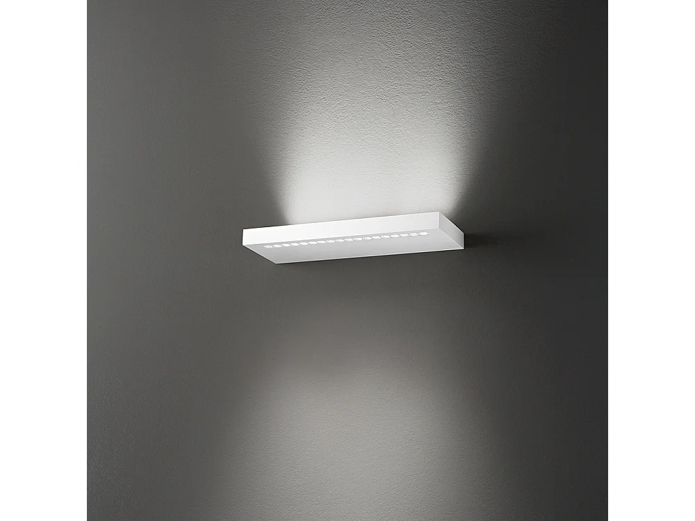 Aplique LED BED de aluminio 22W 38,5 cm Blanco Perenz