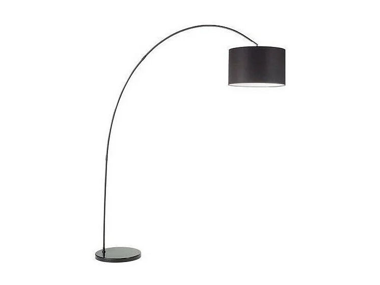 Perenz 6304 N Czarna lampa podłogowa łukowa