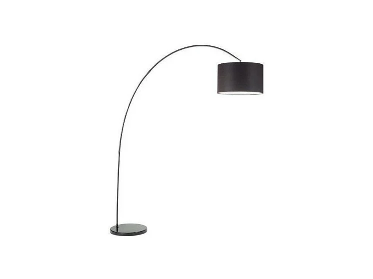 Zwarte Arco vloerlamp Perenz 6304 N