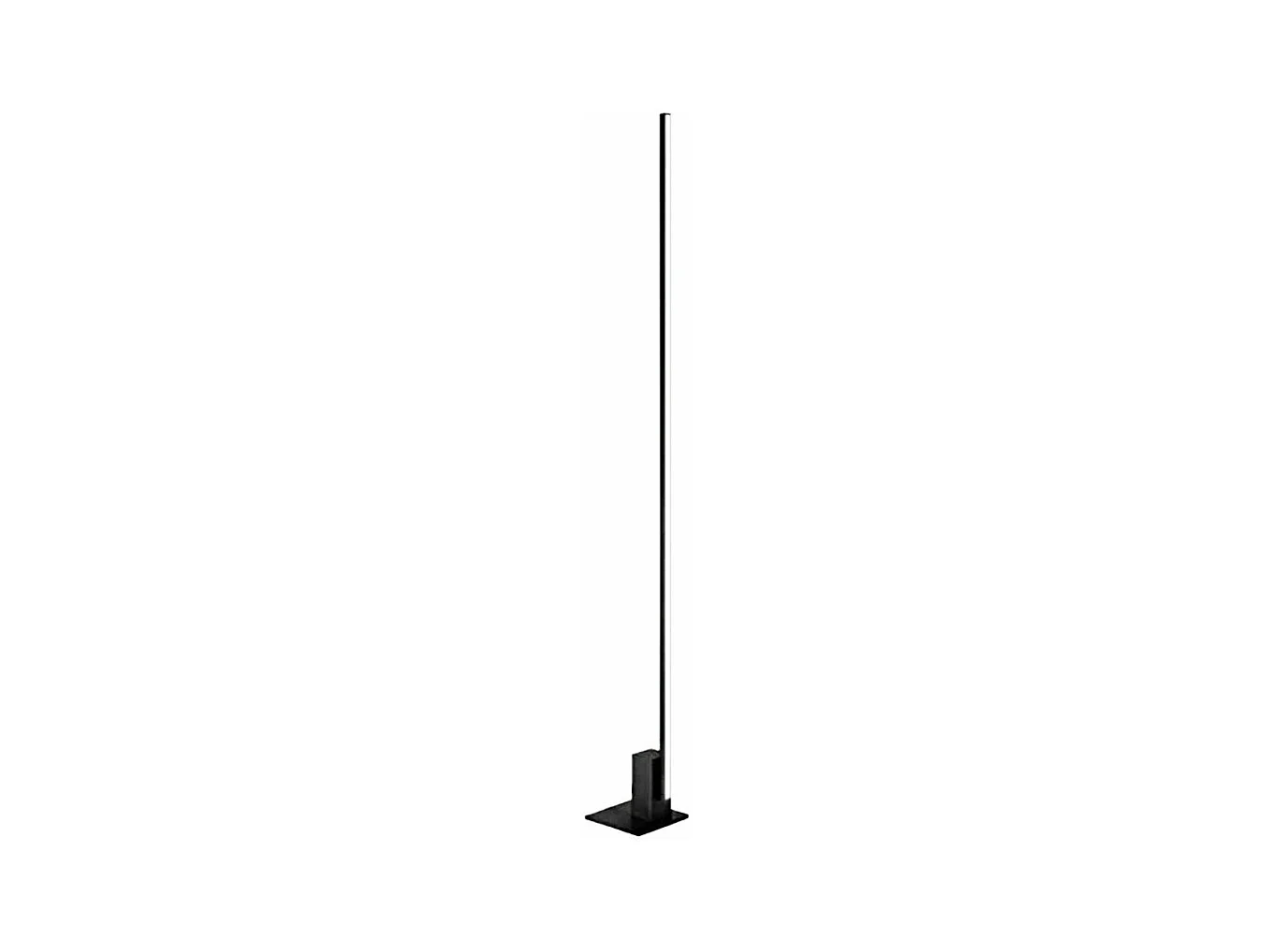 SYNCRO Lampadaire LED noir en métal H.168 cm Perenz