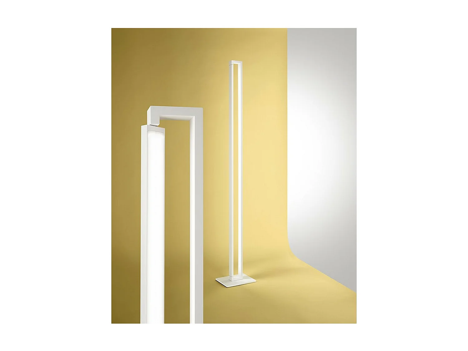 Piantana a Led Orientabile Basculante Perenz 27w 2495lm h.161cm CCT Bianca