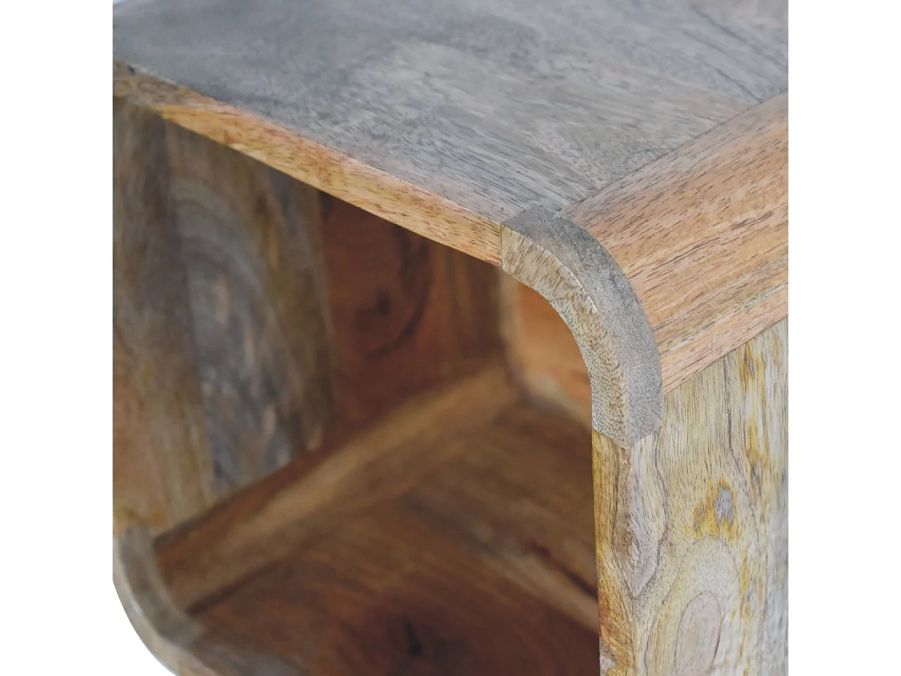 Mesita de noche de roble