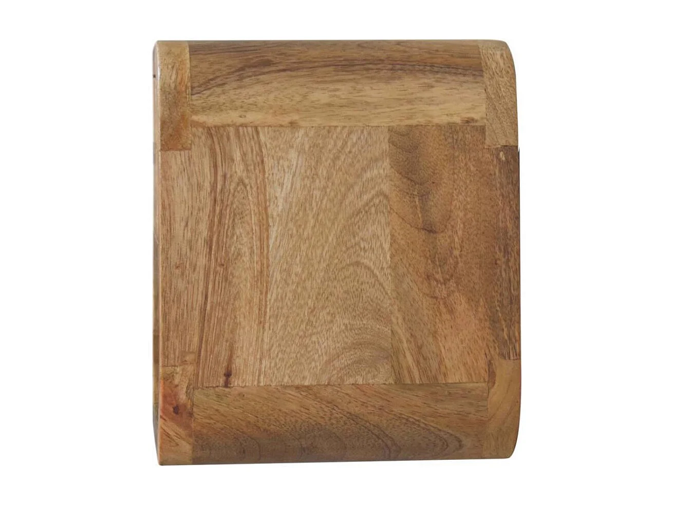 Mesita de noche Extra Mini Wall Mounted Curved Oak-ish