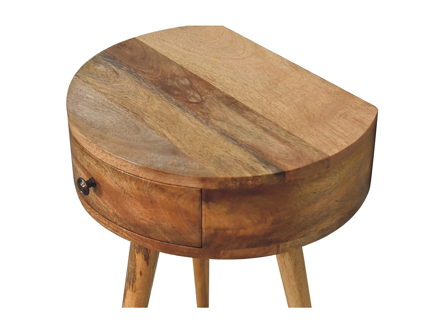 Table de chevet Mini Oak-ish Circulaire