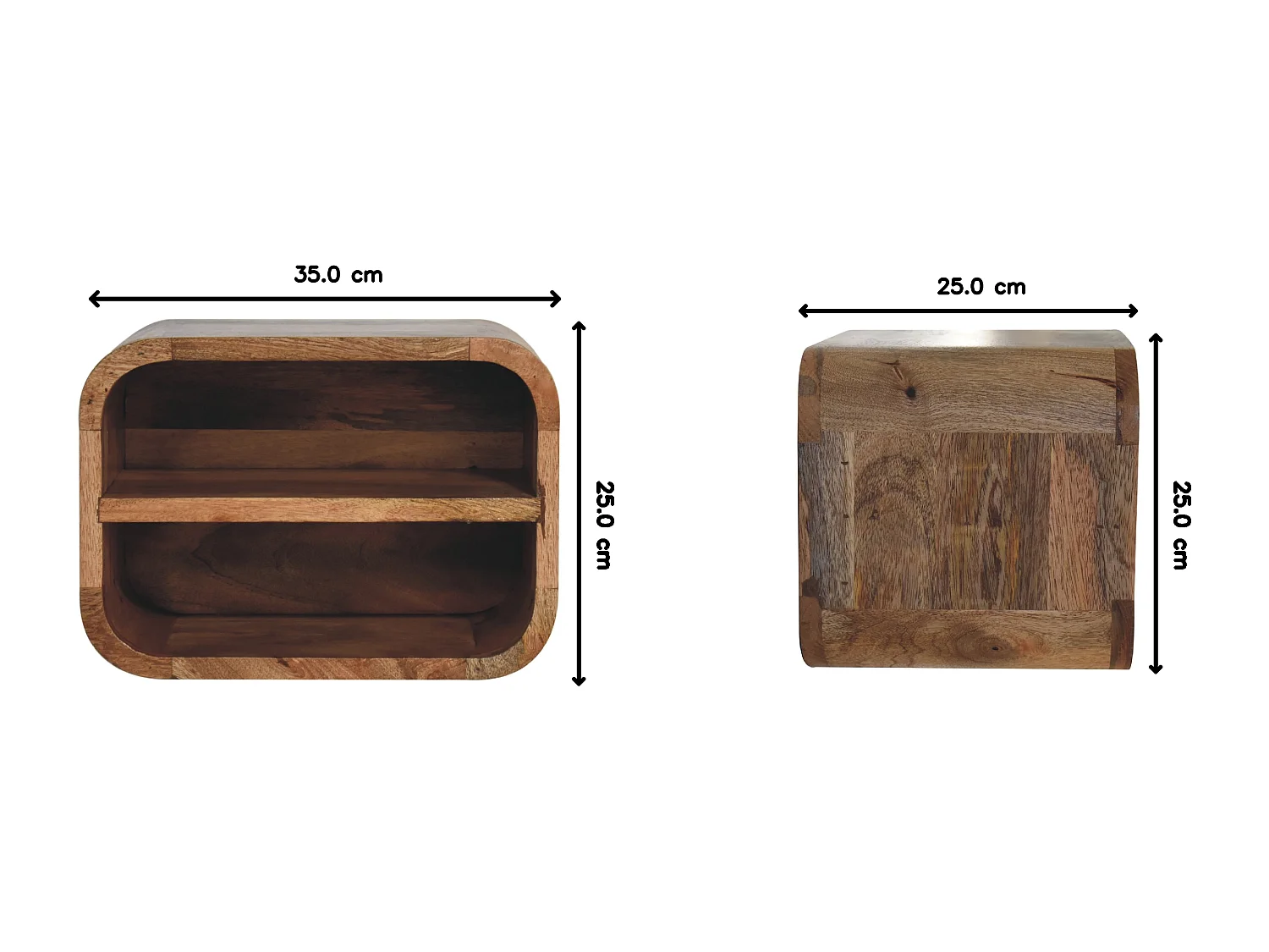 Schwebender Nachttisch
