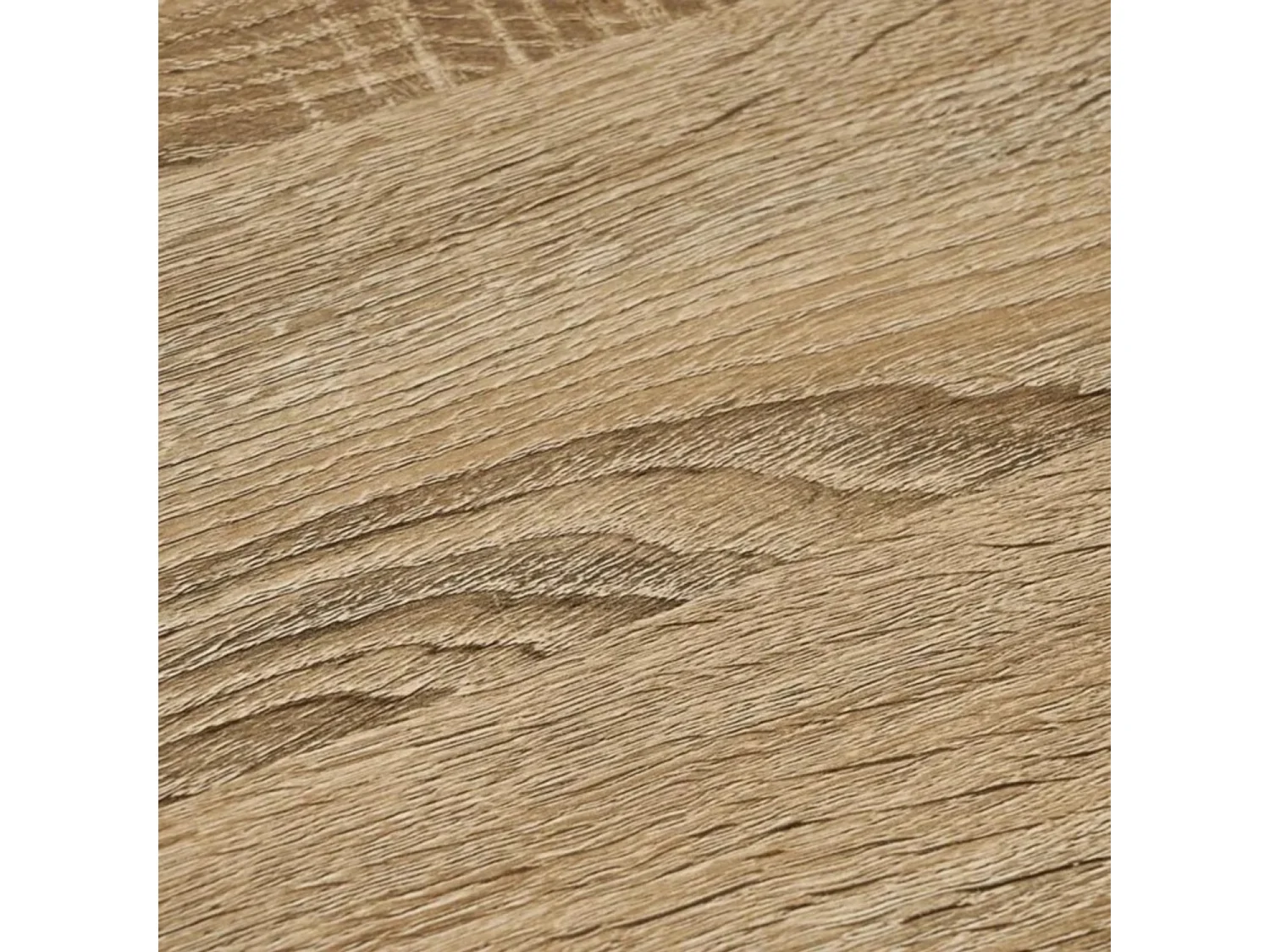 Table de Chevet Table de Nuit Coloris Naturel/Noir - Longueur 40 x Profondeur 35 x Hauteur 49,50 cm