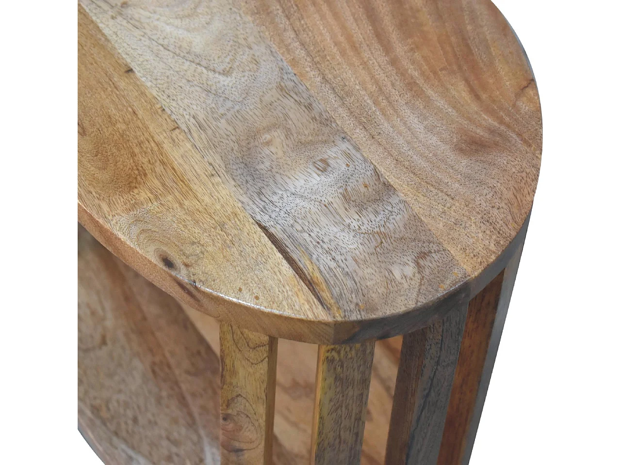 Artisan Furniture Massivholz-Nachttisch Ariella mit Ablage