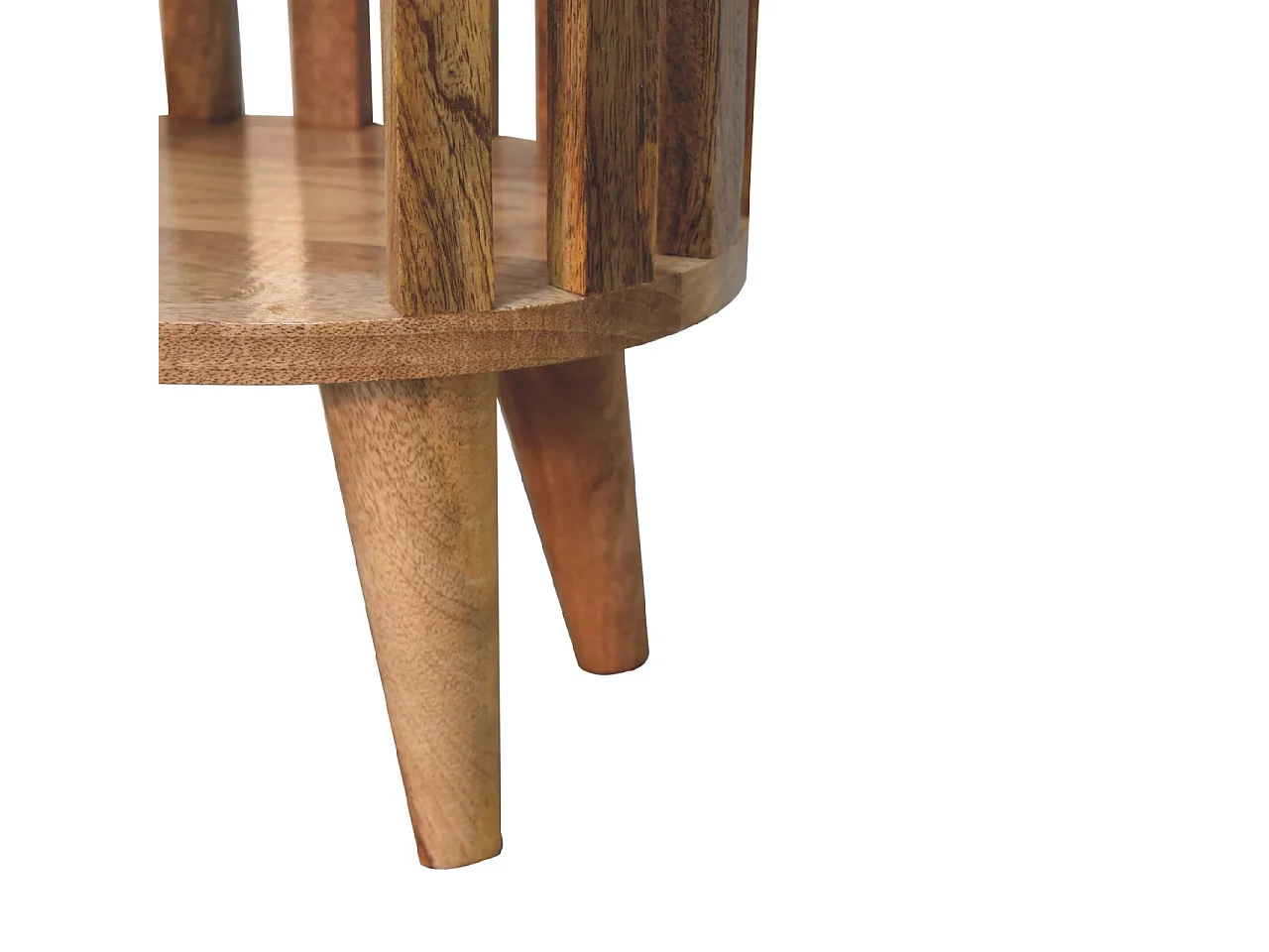 Artisan Furniture Massivholz-Nachttisch Ariella mit Ablage