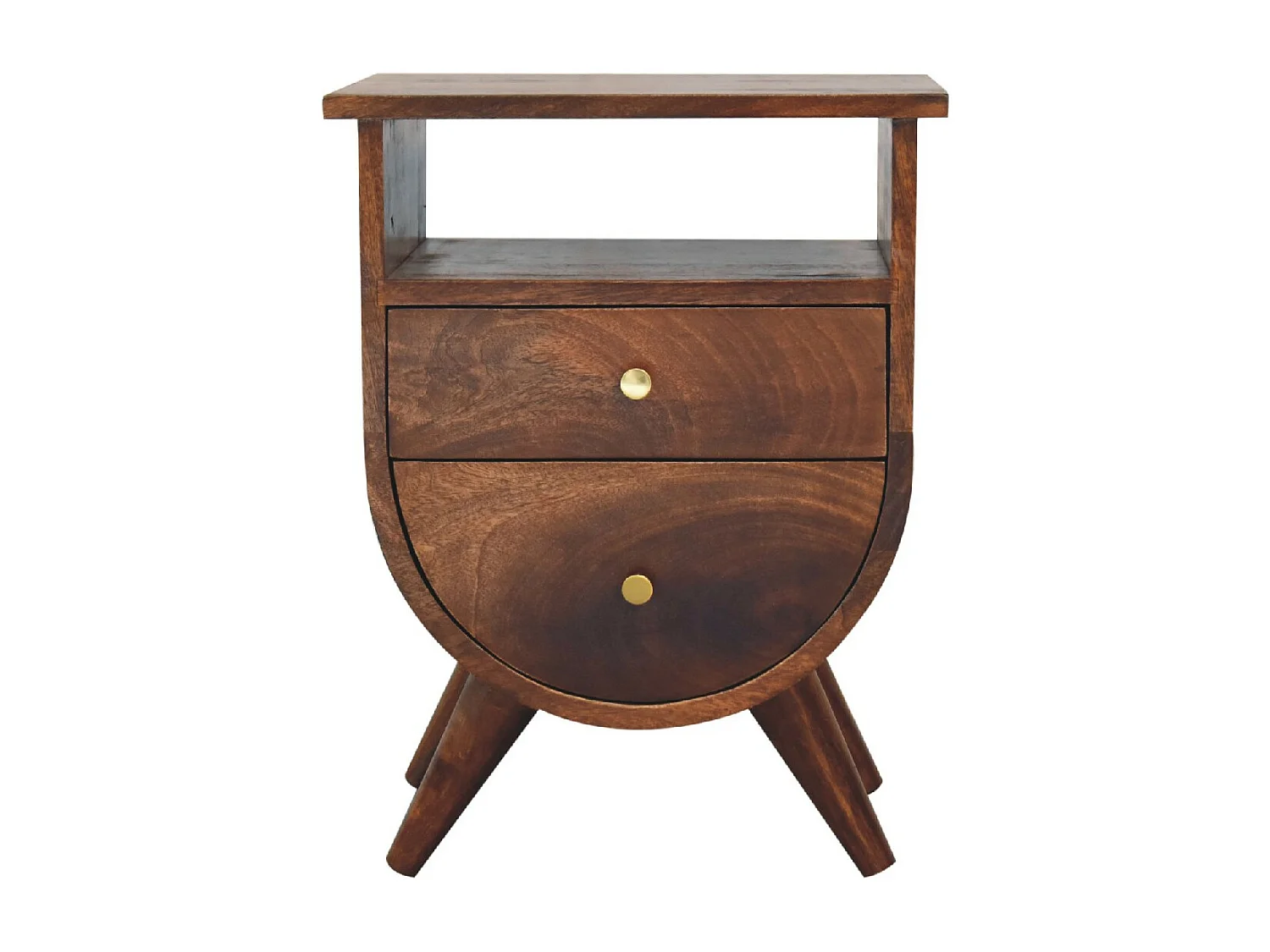 Table de chevet Split Chestnut