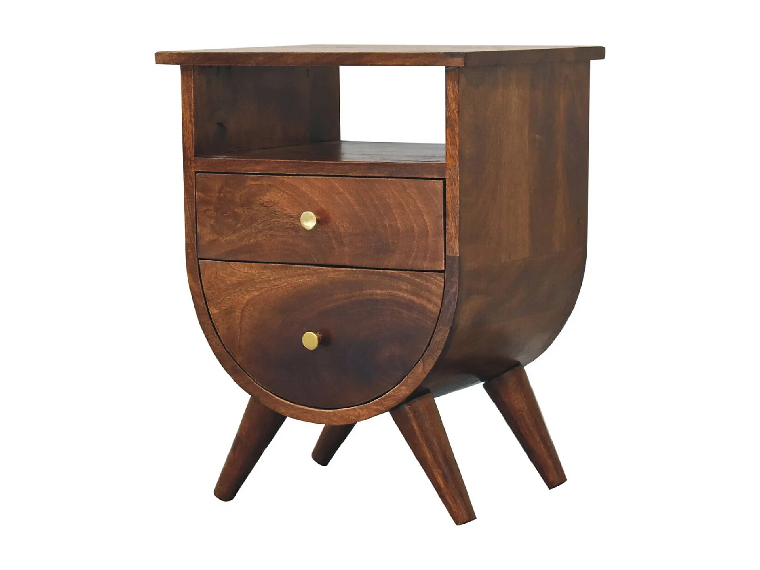 Table de chevet Split Chestnut