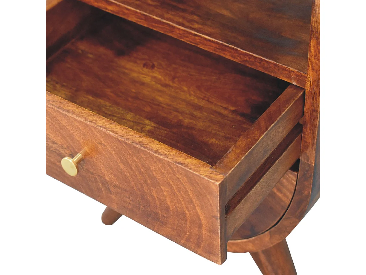 Table de chevet Split Chestnut