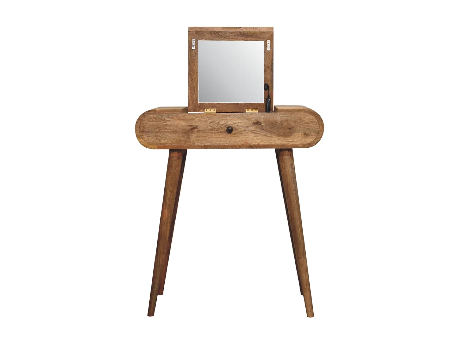 Table de maquillage Mini Oak-ish Ronde