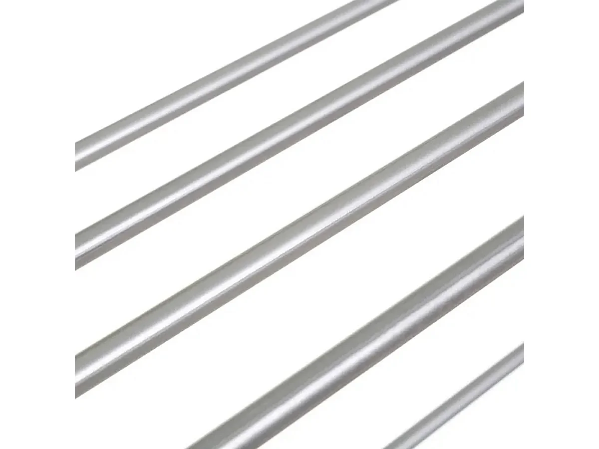 ARMOIRE À CHAUSSURES 4 TABLETTES GRIS 50 X 19 X 65 CM