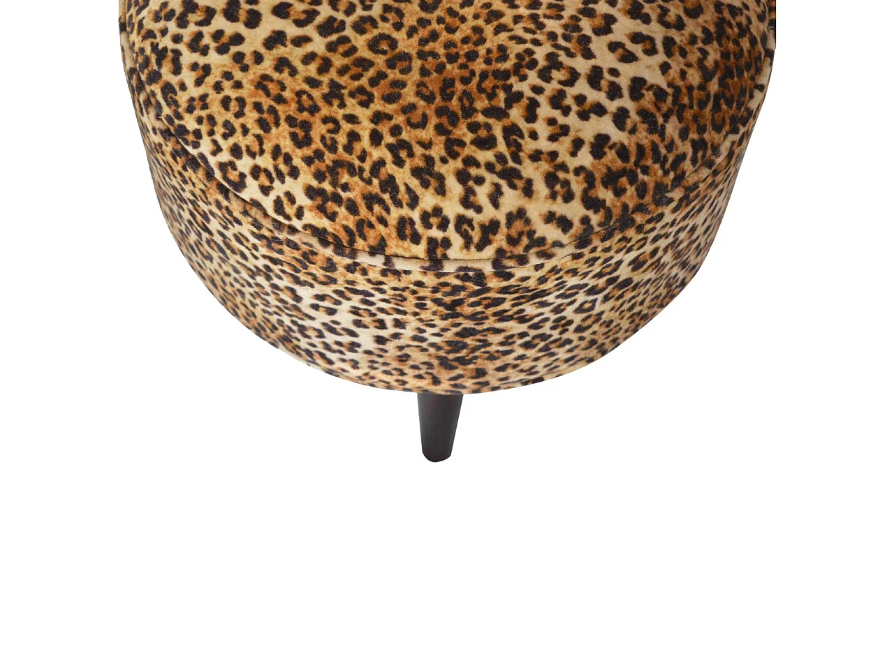 Taburete de leopardo estilo escandinavo