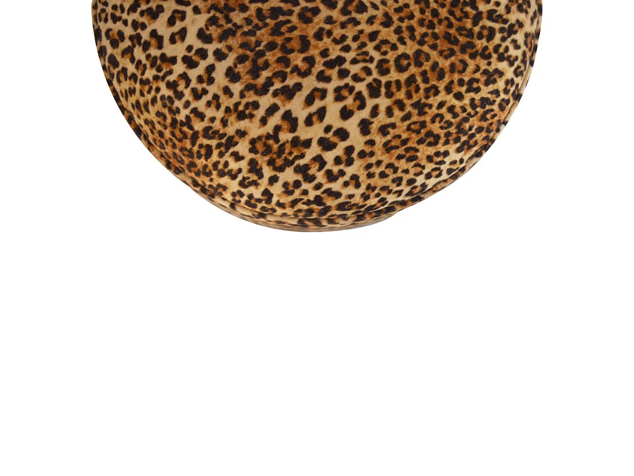 Taburete de leopardo estilo escandinavo