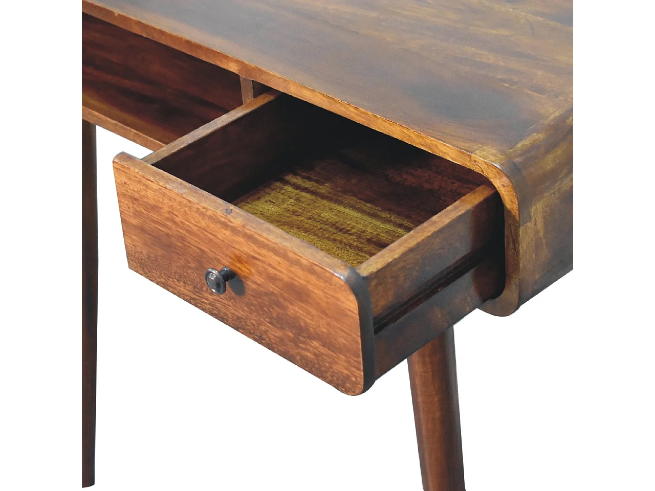 Bureau Curved Chestnut