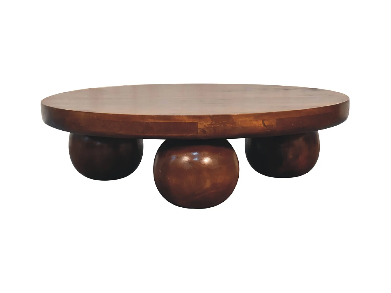 Eichenholz Zentralkugel Tisch