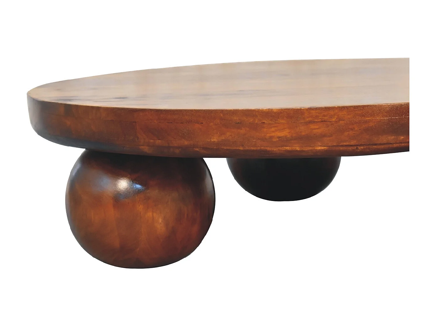 Table Chestnut Central Ball