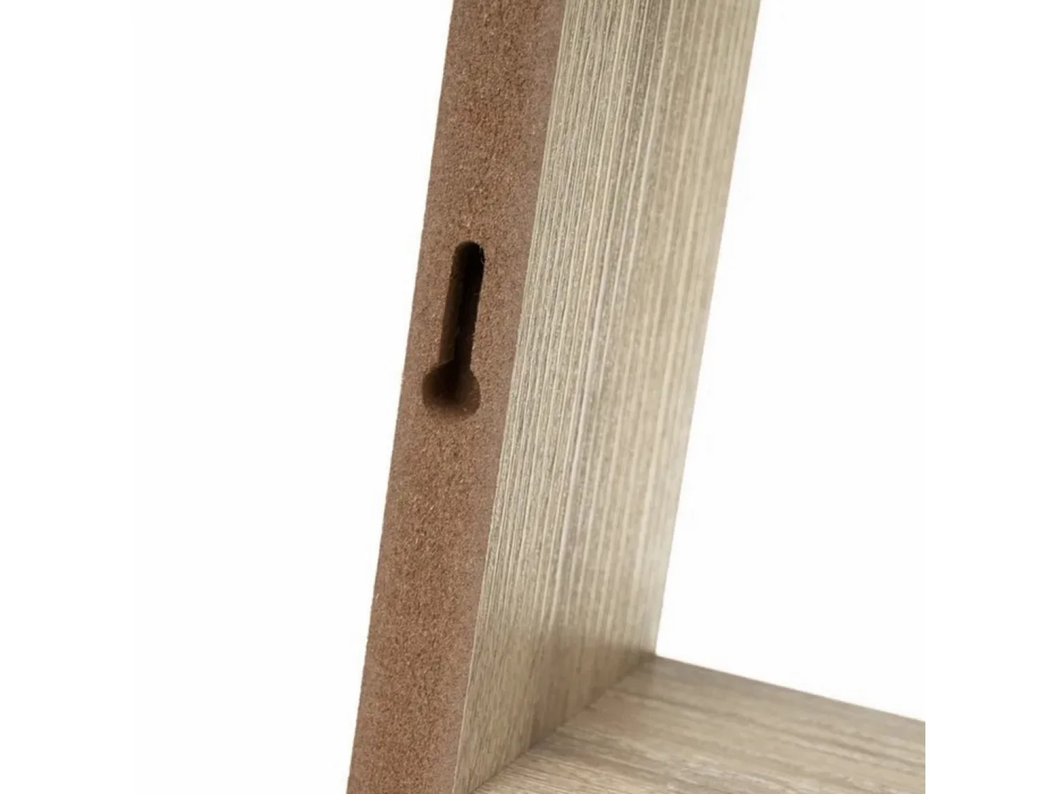 Set de 3 Cubes étagères murales Coloris Naturel - Longueur 25 x Profondeur 25 x Hauteur 9 cm