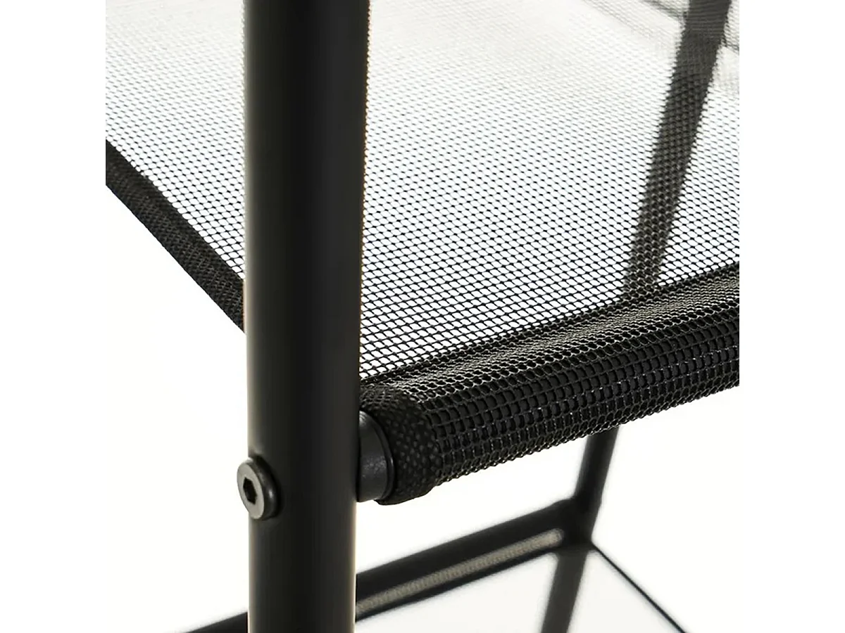 Porte-manteau, portant à vêtement avec 4 étagères coloris noir - Longueur 100,50 x Profondeur 39 x Hauteur 151 cm