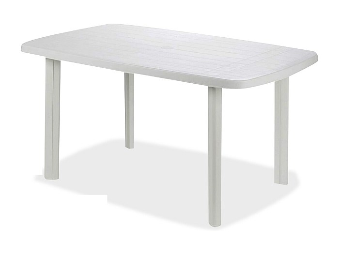 Outsunny Table De Jardin Rectangulaire Gris 4 Personnes - Table Salle à Manger Extérieure Métal & Plateau Résine Tressée Effet Rotin 120x70x72 Cm