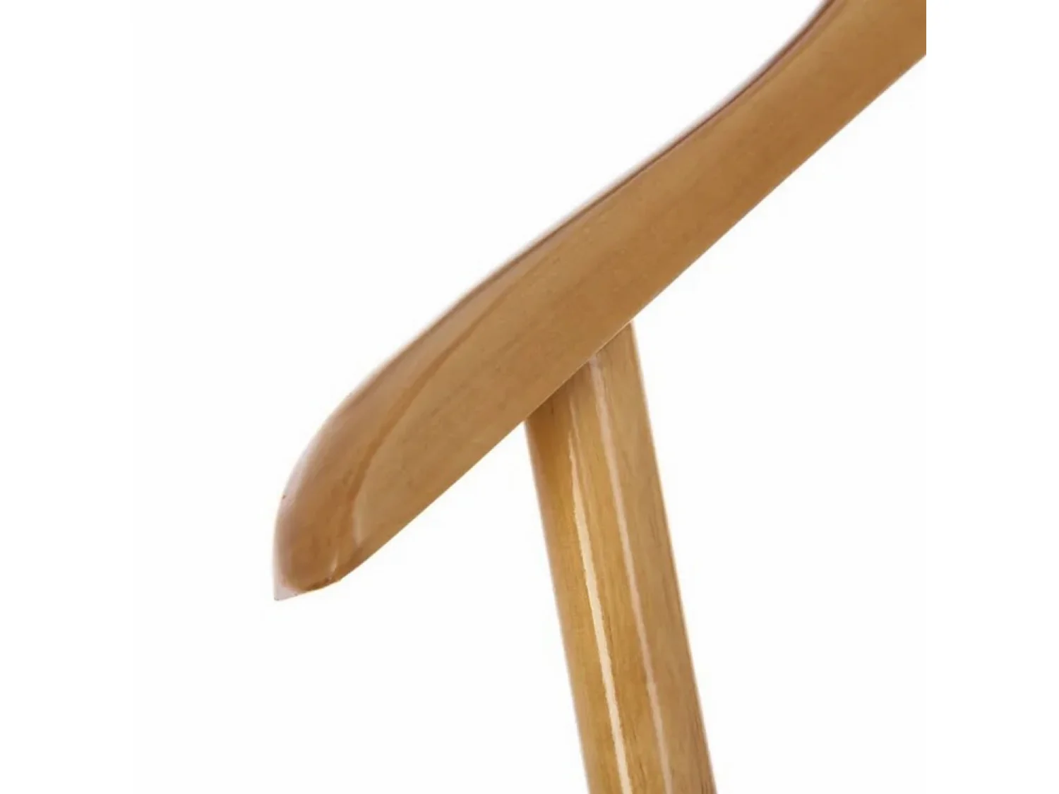 Valet de nuit en bois coloris naturel - Longueur 48 x Profondeur 36 x Hauteur 107 cm