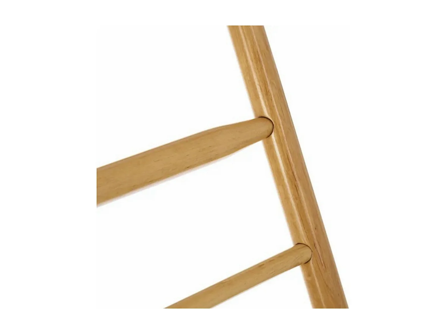 Valet de nuit en bois coloris naturel - Longueur 48 x Profondeur 36 x Hauteur 107 cm