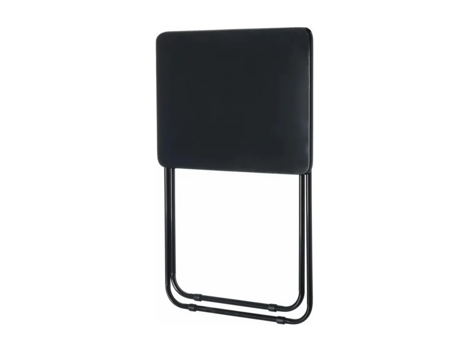 Table pliante coloris noir - Longueur 48 x Profondeur 38 x Hauteur 65 cm