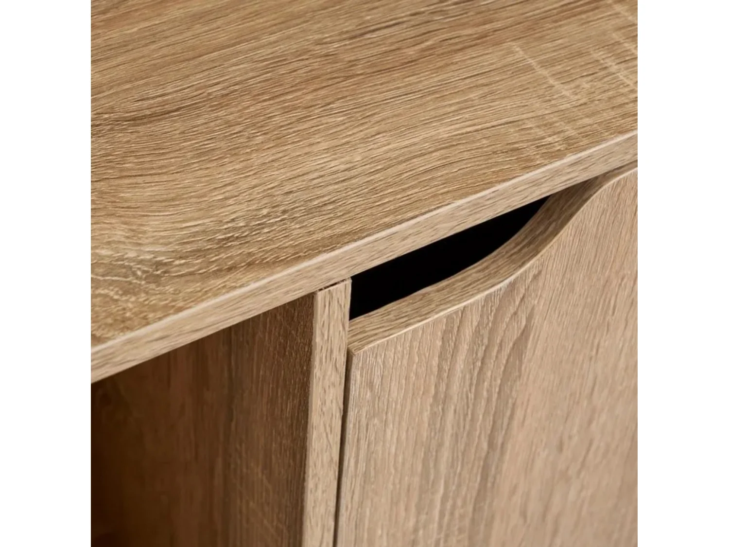 Meuble étagère meuble de rangement coloris naturel - Longueur 60 x Profondeur 29,50 x Hauteur 61,50 cm