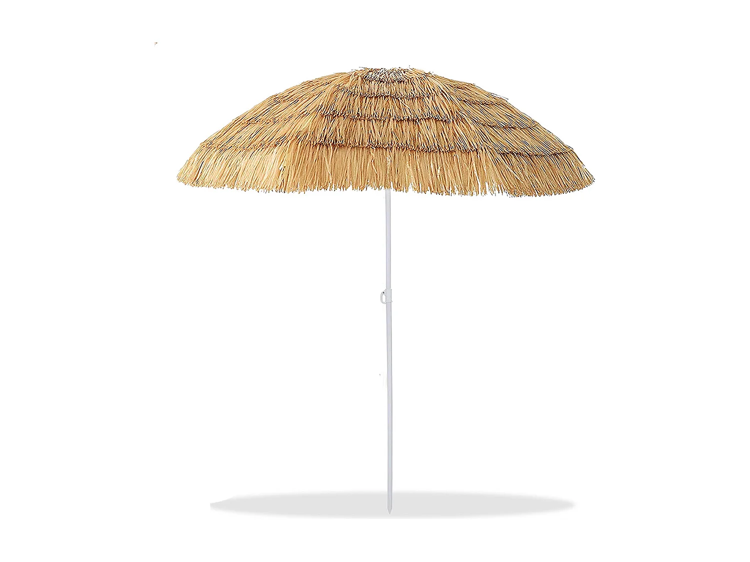 Parasol de plage pliable en noix de coco + Sac
