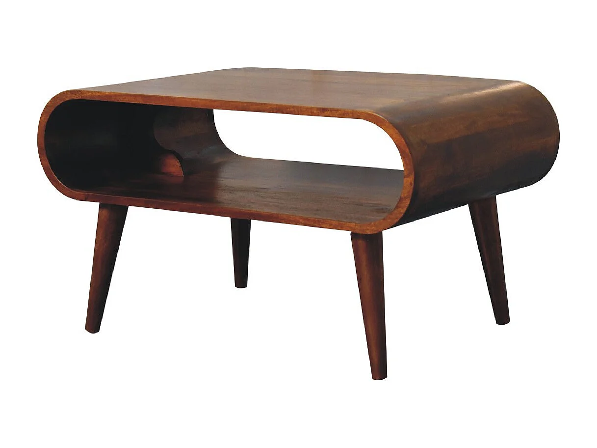 Open eiken salontafel