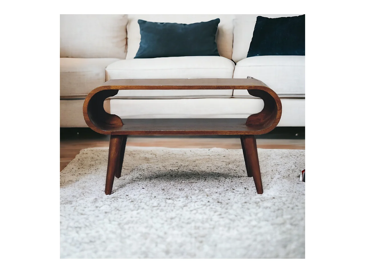 Table basse Open Chestnut