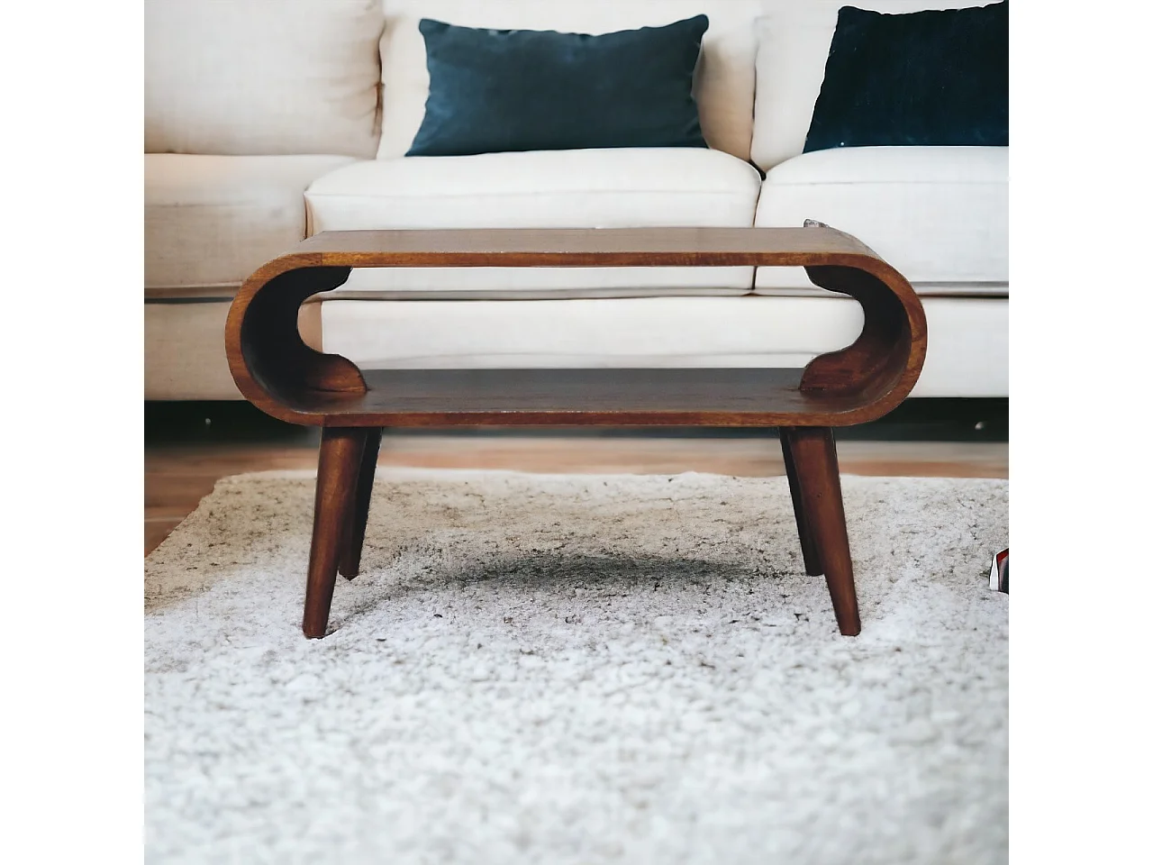 Table basse Open Chestnut