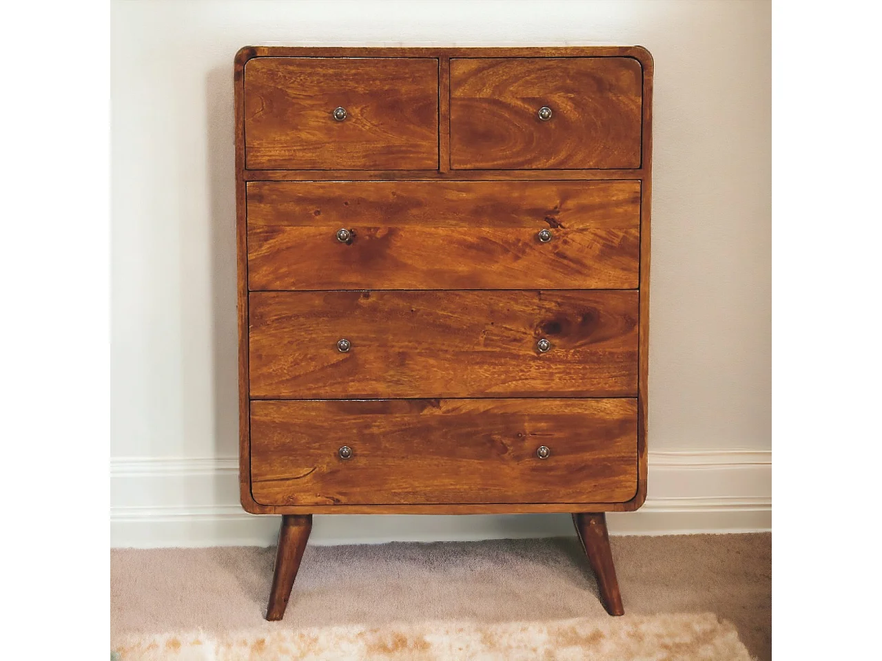 Coffre Curved Chestnut