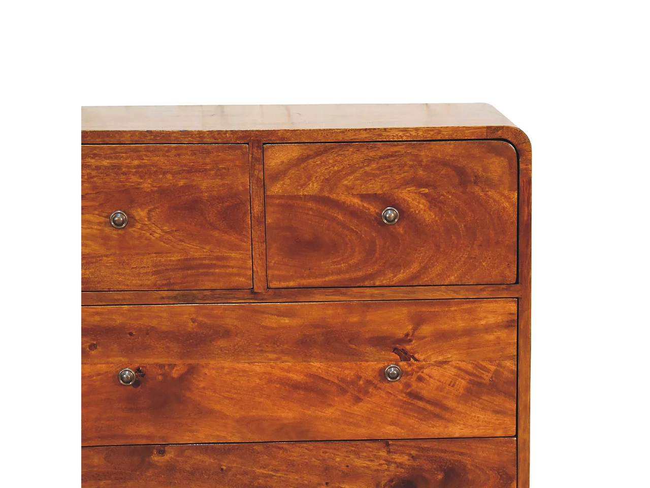 Coffre Mini Curved Chestnut