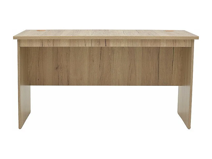 bureau anze mélamine naturelle 150x75x75 cm