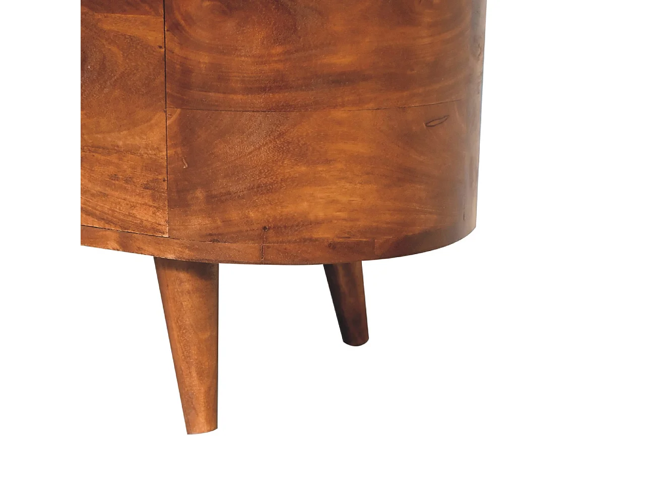 Coffre à couverture Chestnut Rounded Lid