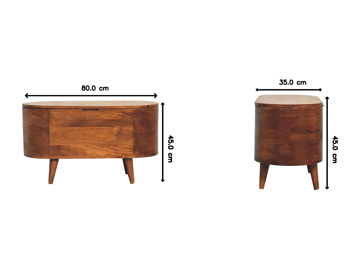 Cassetta di castagno